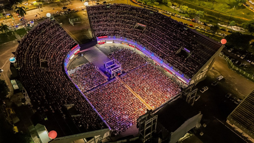 Com recordes e casas lotadas, Whindersson Nunes viveu em 2025 o auge nos palcos sob gestão da Non Stop. (Créditos: Kelvin Santos)