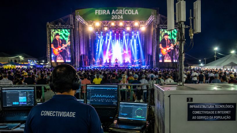 Conectividade e Infraestrutura Tecnológica: A Eficiência dos Serviços Públicos em Feiras Agrícolas com Grandes Shows e Espetáculos